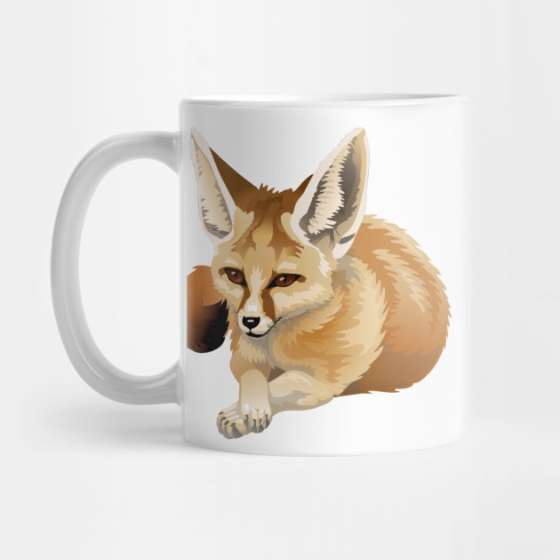 Fennec Fox by TortillaChief